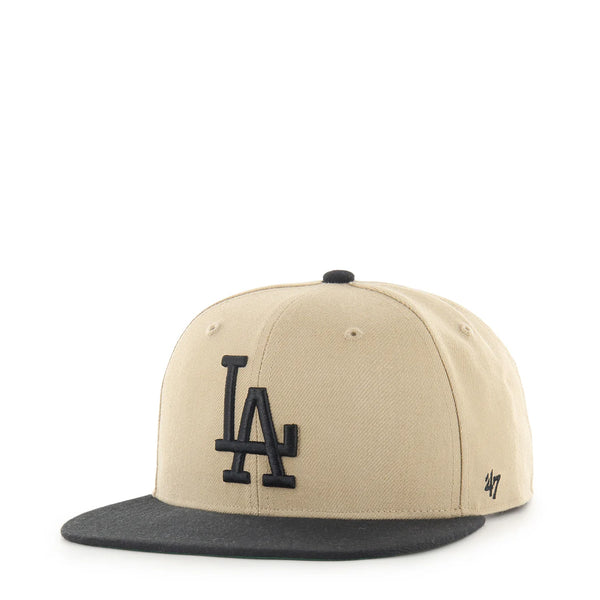 MLB LOS ANGELES DODGERS '47 CAPTAIN BLACK SAND SNAPBACK
