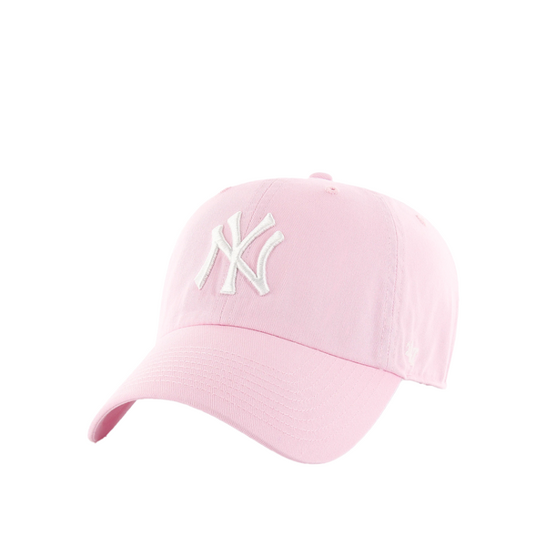 NEW YORK YANKEES CLEAN UP CAP PINK