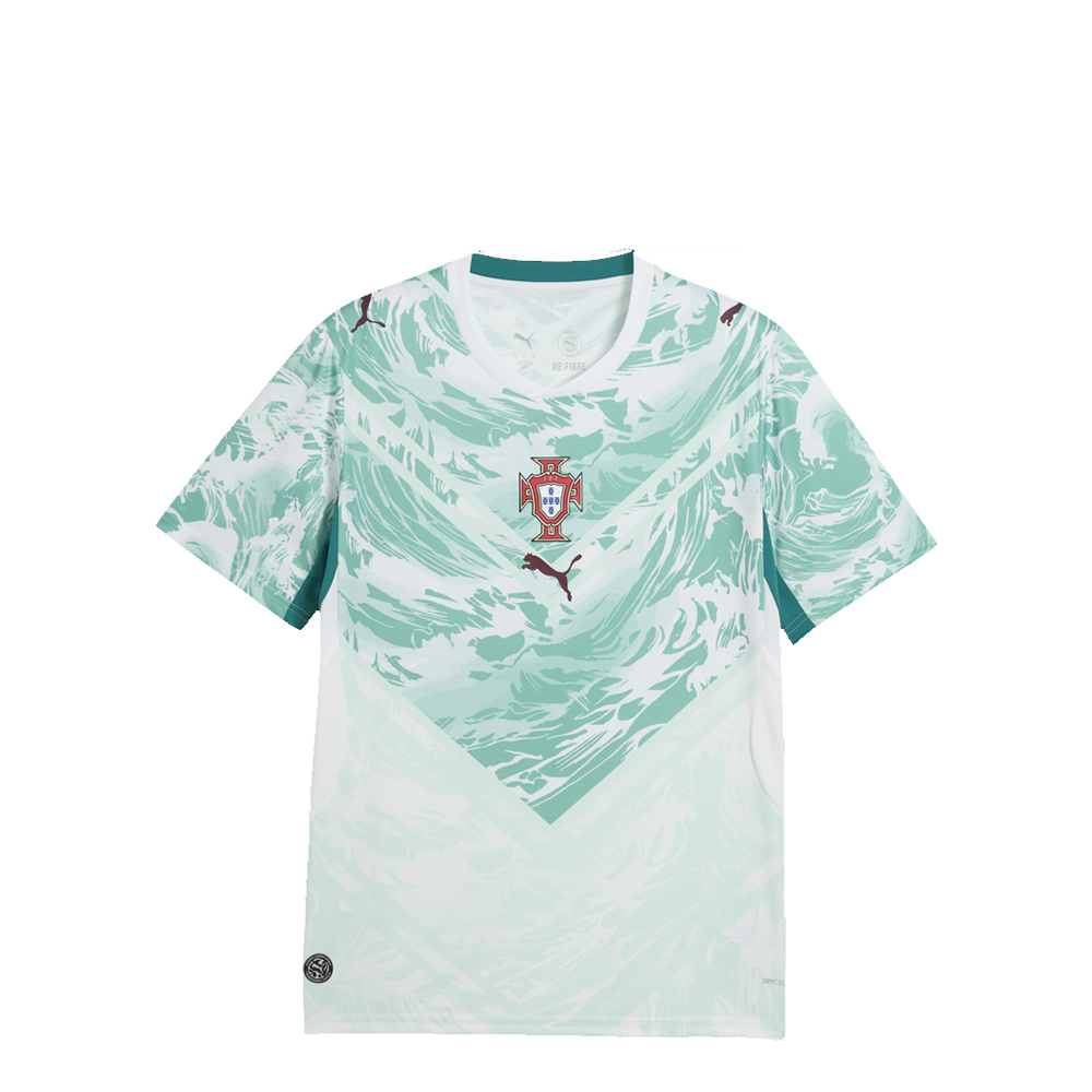 FPF AWAY JERSEY REPLICA PORTUGAL WHITE/GREEN LAGOON