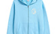 ZIP HELMET HOODIE BALTIC BLUE