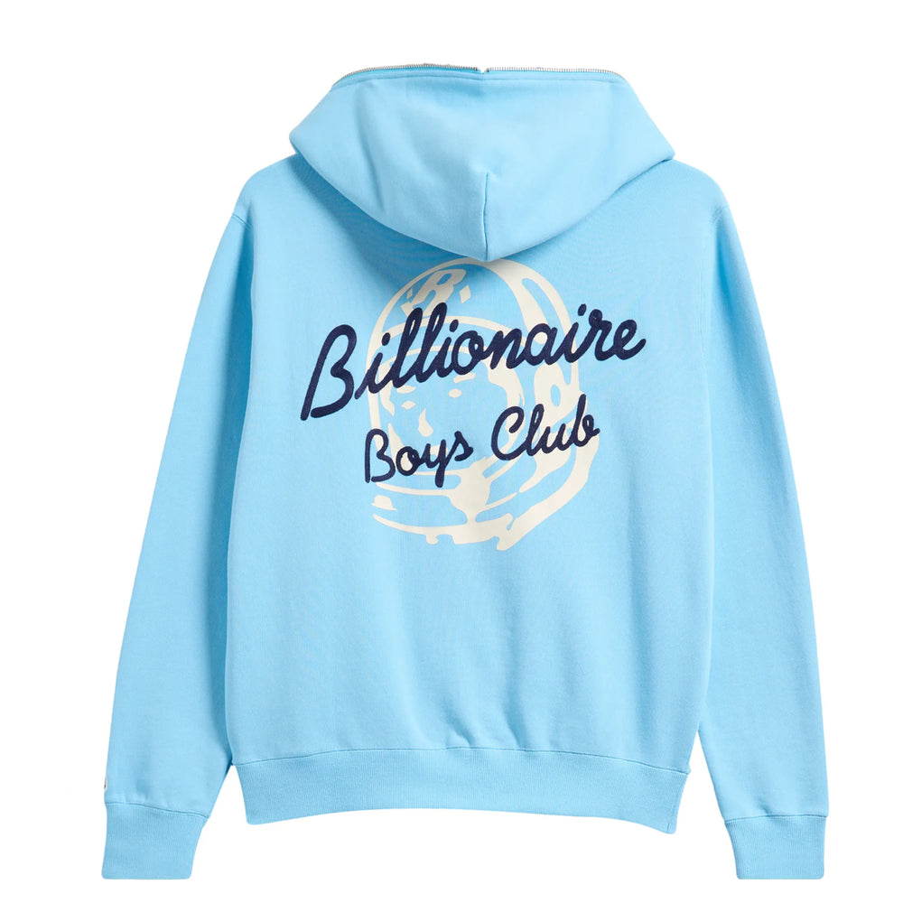 ZIP HELMET HOODIE BALTIC BLUE