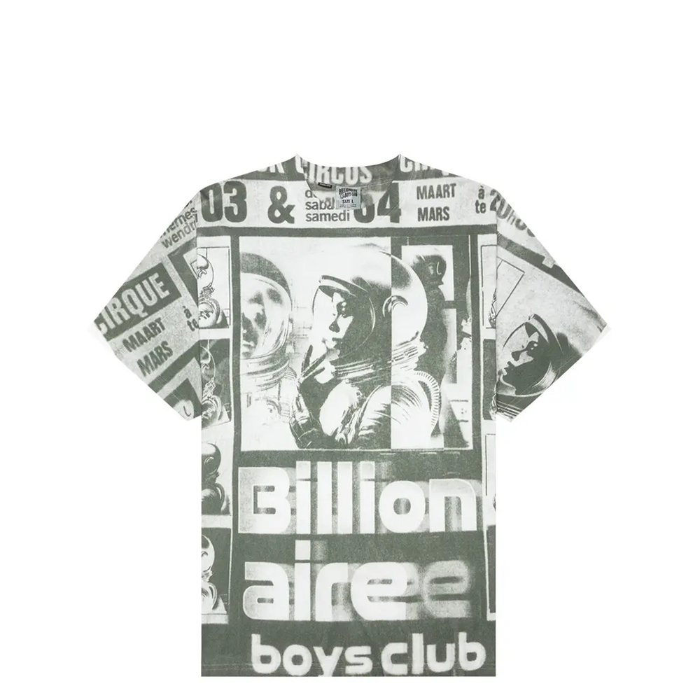 NEWS SHORT SLEEVE KNIT OVERSIZE FIT