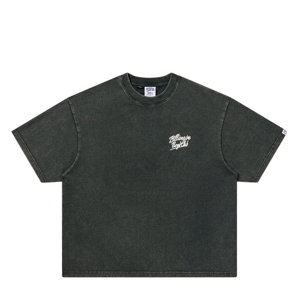 THE ABYSS SHORT SLEEVE KNIT BLACK BOXY FIT
