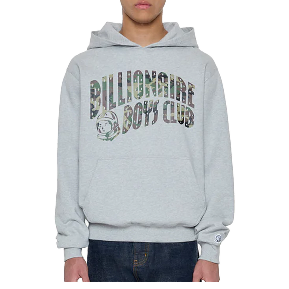 CAMO HOODIE HEATHER GREY