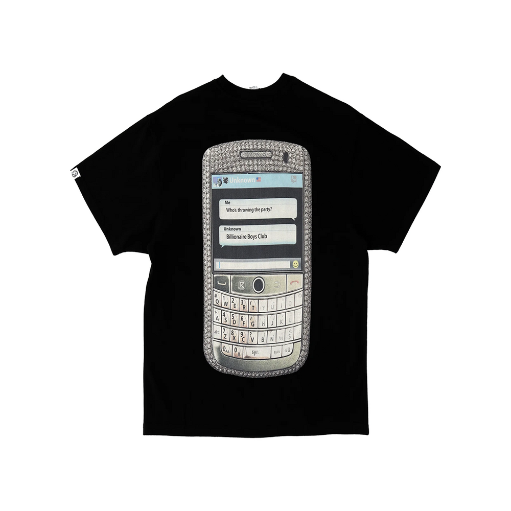 TEXT SS KNIT BLACK