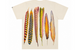 FEATHERS SS KNIT TEE WHISPER WHITE