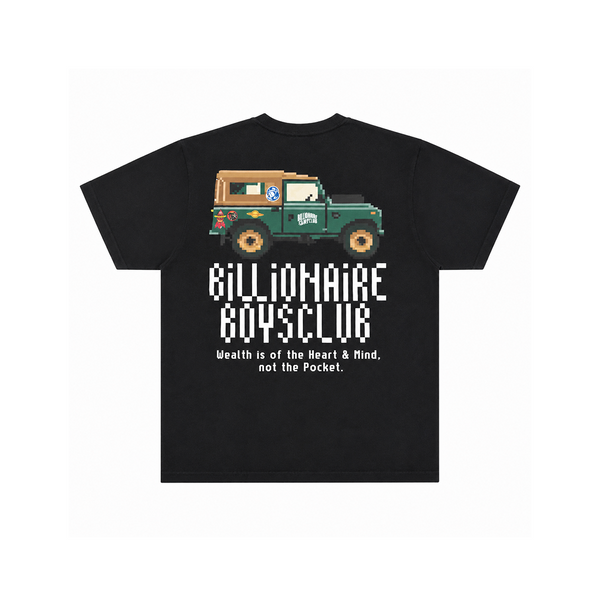 WILD SS KNIT TEE BLACK