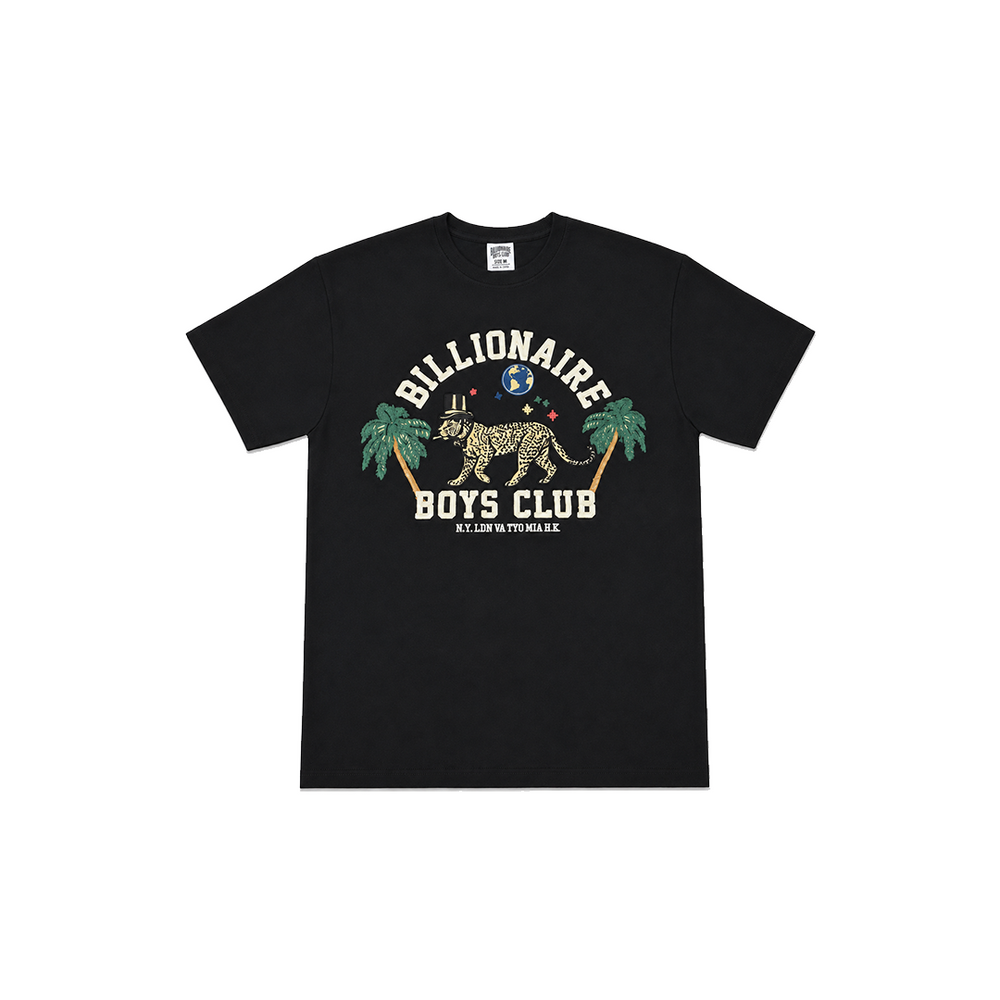BB LEOPARD SS KNIT BLACK