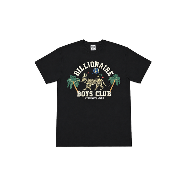 BB LEOPARD SS KNIT BLACK