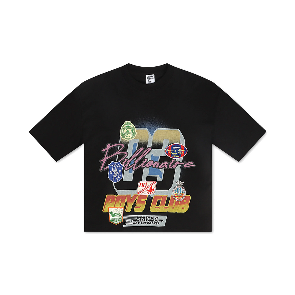 BB CLUBS SS KNIT BLACK