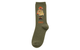 OUTDOOR POLO BEAR CREW SOCKS OLIVE