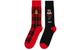 POLO CREW SOCKS 2-PACK RED & BLACK