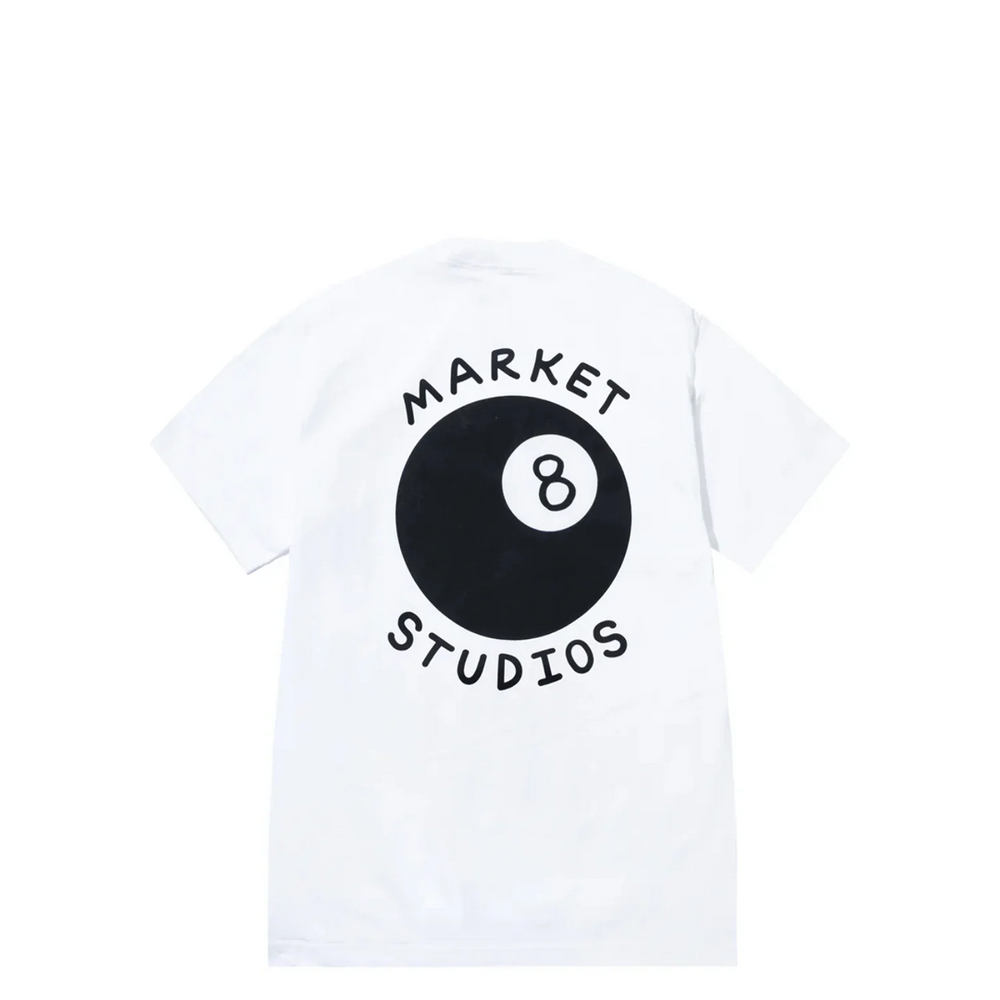 EIGHT BALL T-SHIRT WHITE