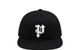 GOTHIC COTTON TWILL SKATER HAT BLACK