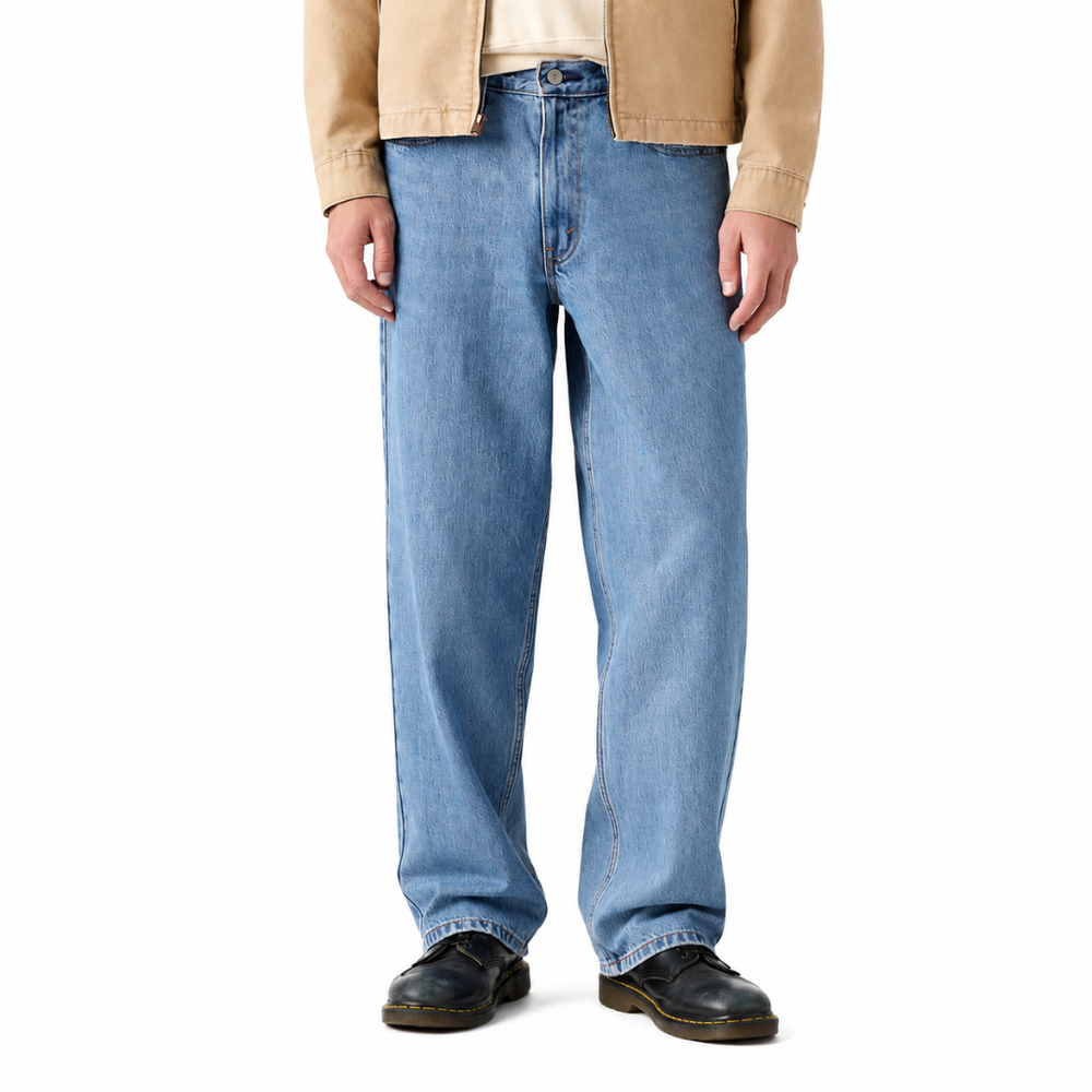 578 BAGGY JEANS MEDIUM INDIGO STONEWASH