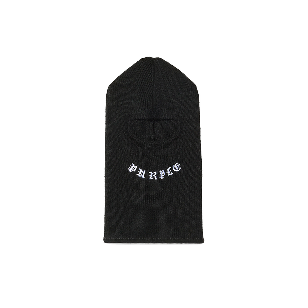 GOTHIC BALACLAVA BLACK