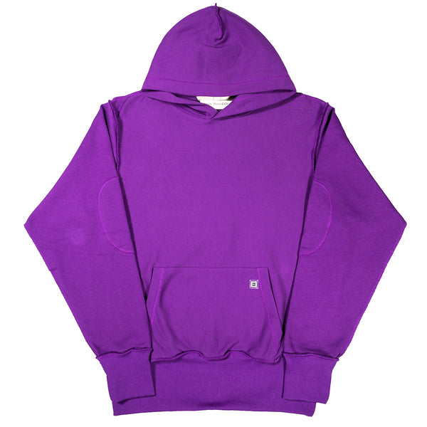123 INSIDE OUT PULLOVER HOODIE - PURPLE