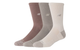 ACTIVE PREMIUM CREW 3 PACK LINEN/ARID STONE