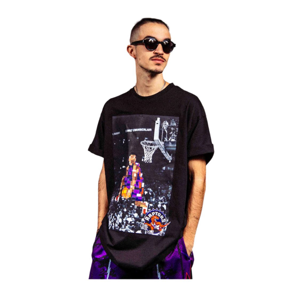 NBA LIFE IN RECTANGLES VINSANITY RAPTORS TEE