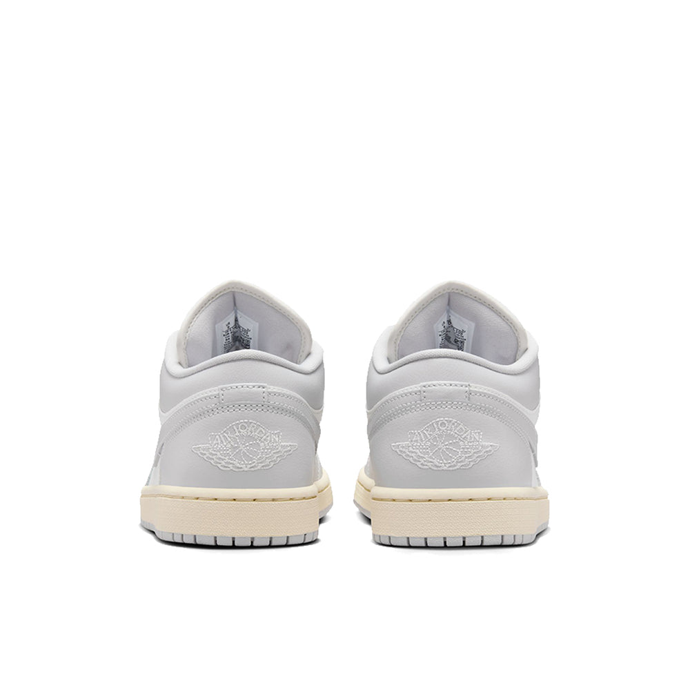 WOMEN'S AIR JORDAN 1 LOW SAIL/NEUTRAL GREY-COCONUT MILK