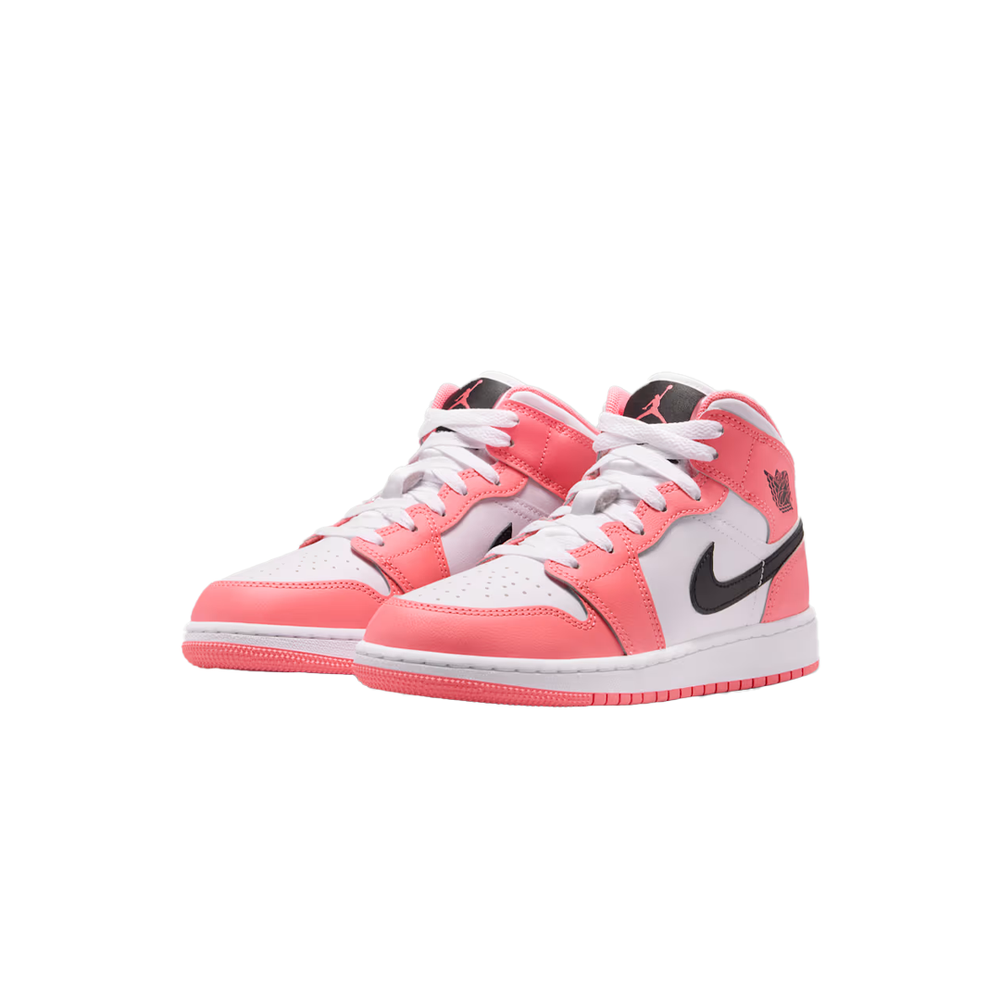 AIR JORDAN 1 MID GS PINK GAZE