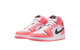 AIR JORDAN 1 MID GS PINK GAZE