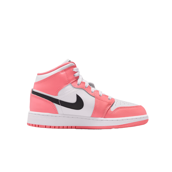 AIR JORDAN 1 MID GS PINK GAZE