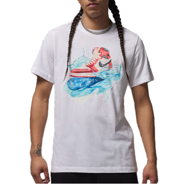 FLIGHT ESSENTIALS AJ1 SHORT-SLEEVE T-SHIRT WHITE