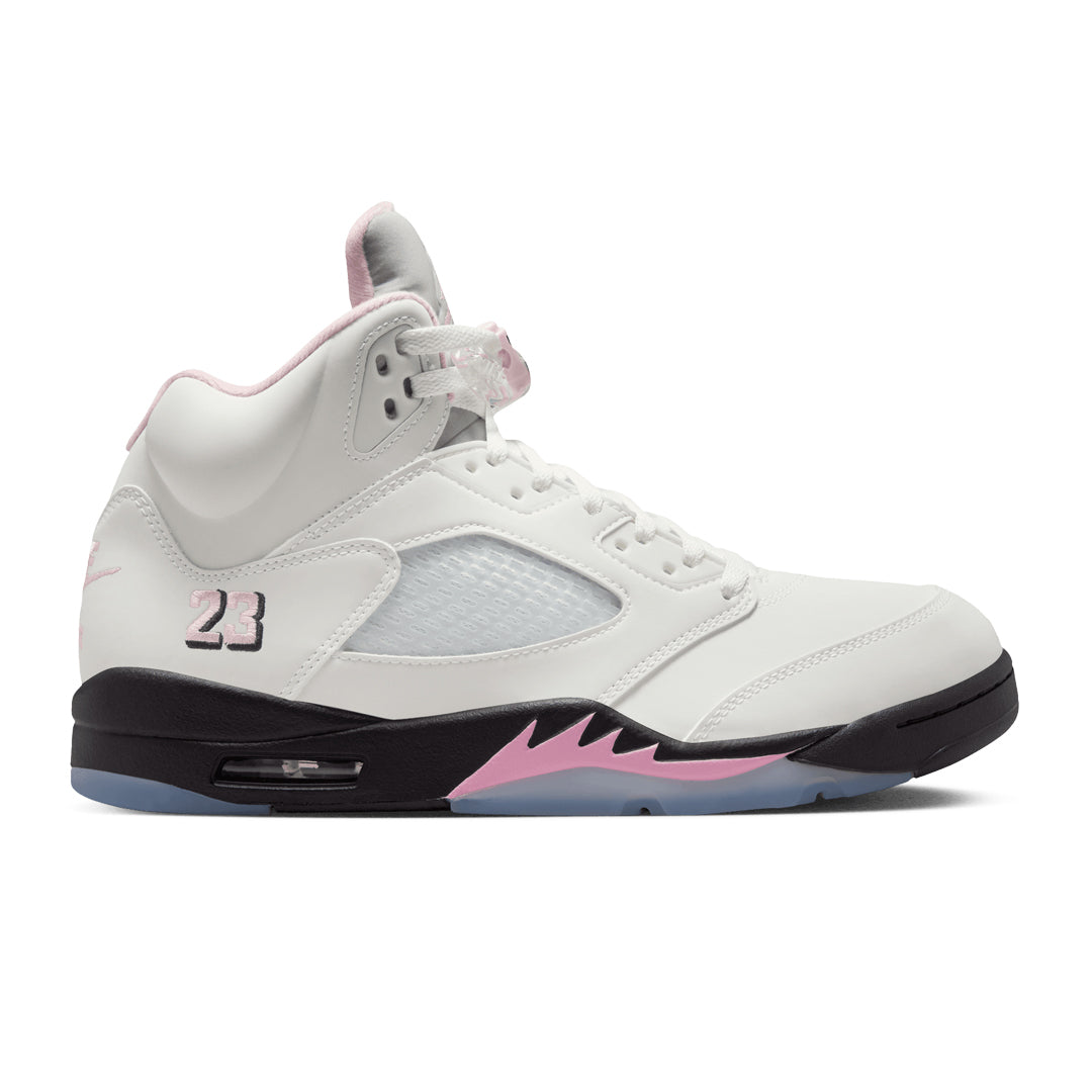 AIR JORDAN 5 RETRO WHITE/MEDIUM SOFT PINK – NRML