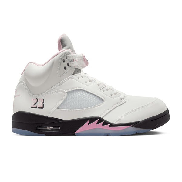 AIR JORDAN 5 RETRO WHITE/MEDIUM SOFT PINK – NRML