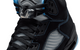 AIR JORDAN 5 "BLACK CAROLINA" BLACK / UNIVERSITY BLUE
