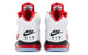 AIR JORDAN 5 RETRO WHITE/FIRE RED