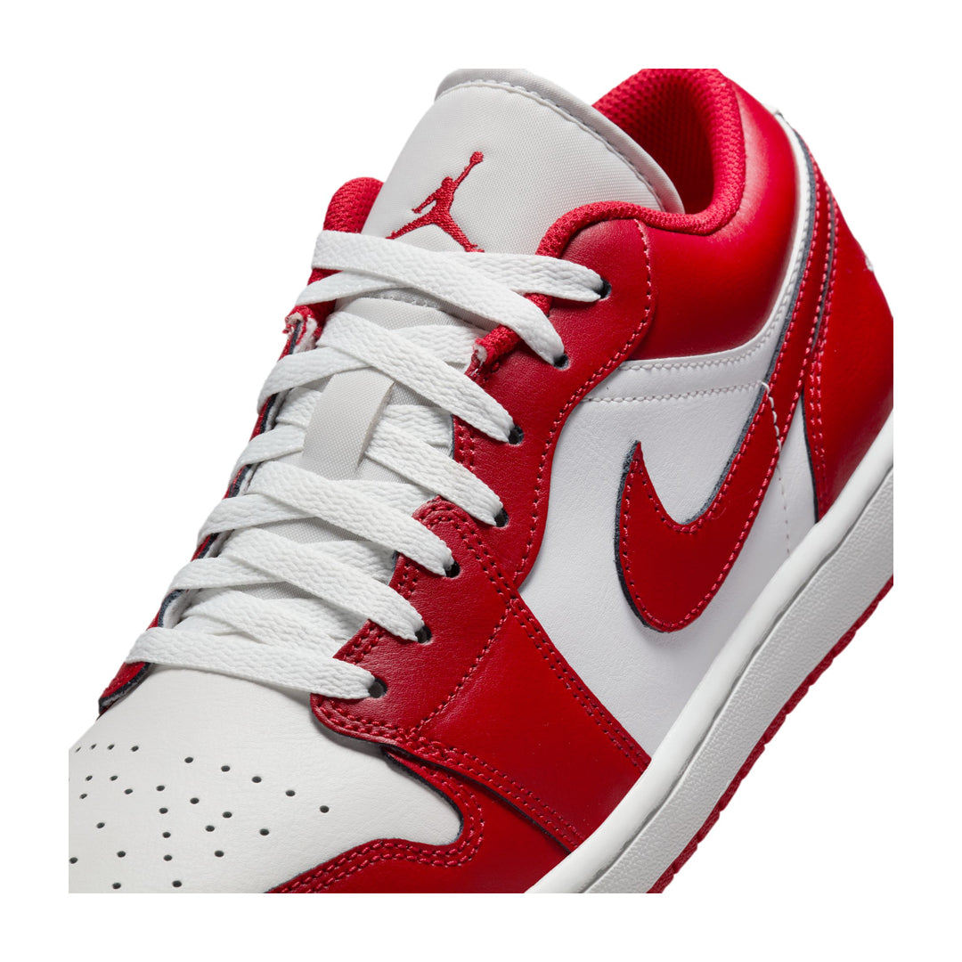 AIR JORDAN 1 LOW SUMMIT WHITE/VARSITY RED – NRML