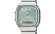 VINTAGE ANALOG DIGITAL SERIES SILVER/LIGHT BLUE
