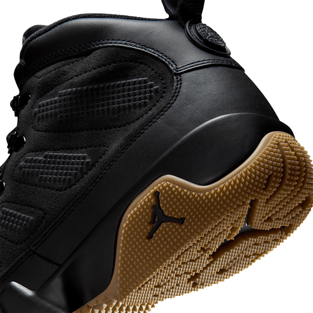 AIR JORDAN 9 RETRO BLACK / GUM LIGHT BROWN