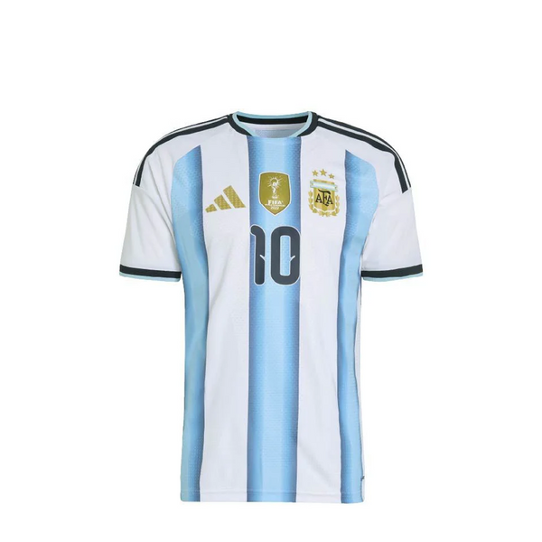 ARGENTINA 26 HOME MESSI AUTHENTIC JERSEY WHITE/LIGHT BLUE