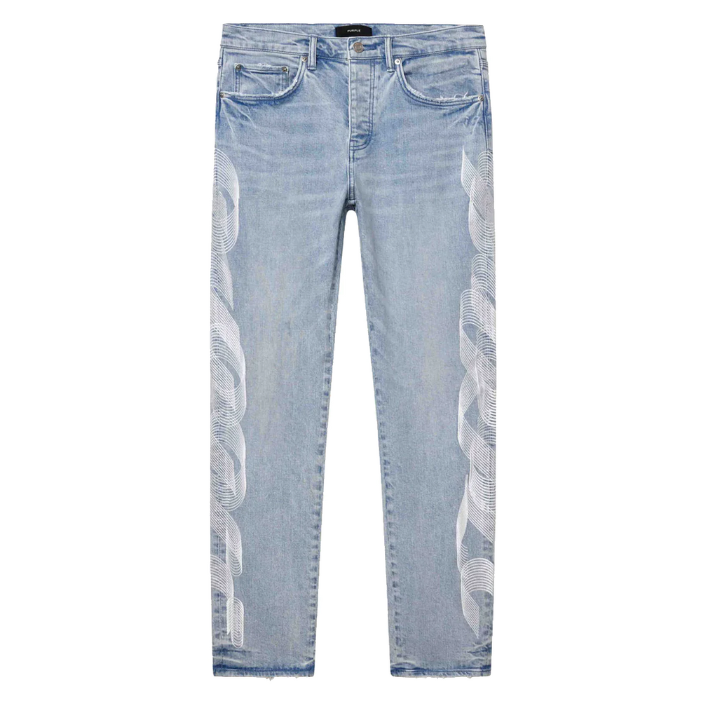 EMBROIDERY LOGO JEANS