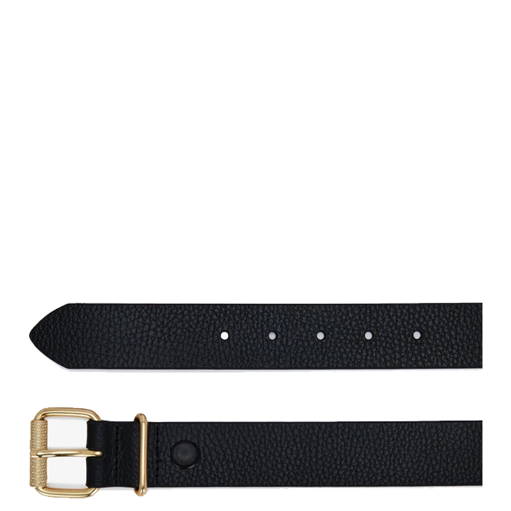 TUMBLED LEATHER BELT