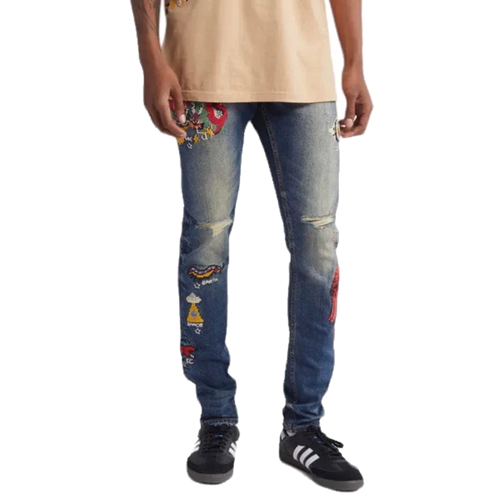 WORLD TOUR JEANS BLUEBERRY HAZE