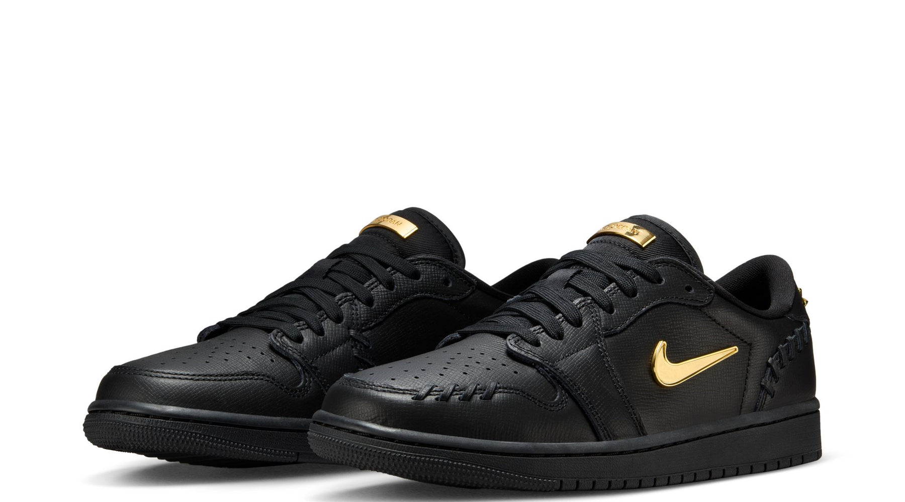 WOMEN'S AIR JORDAN 1 LOW METHOD OF MAKE BLACK