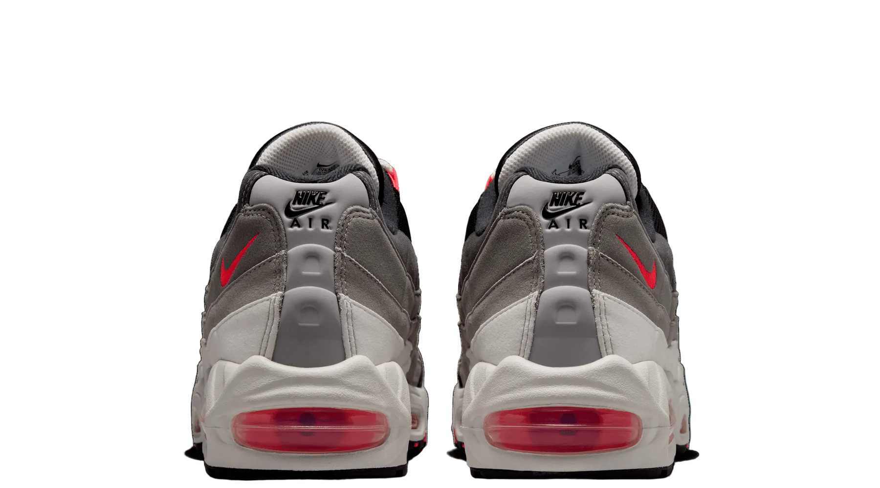 AIR MAX 95 BIG BUBBLE PREMIUM ANTHRACITE / SOLAR RED