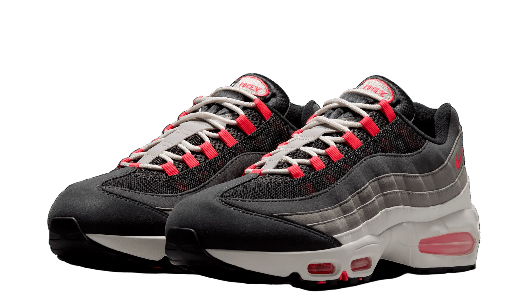AIR MAX 95 BIG BUBBLE PREMIUM ANTHRACITE / SOLAR RED