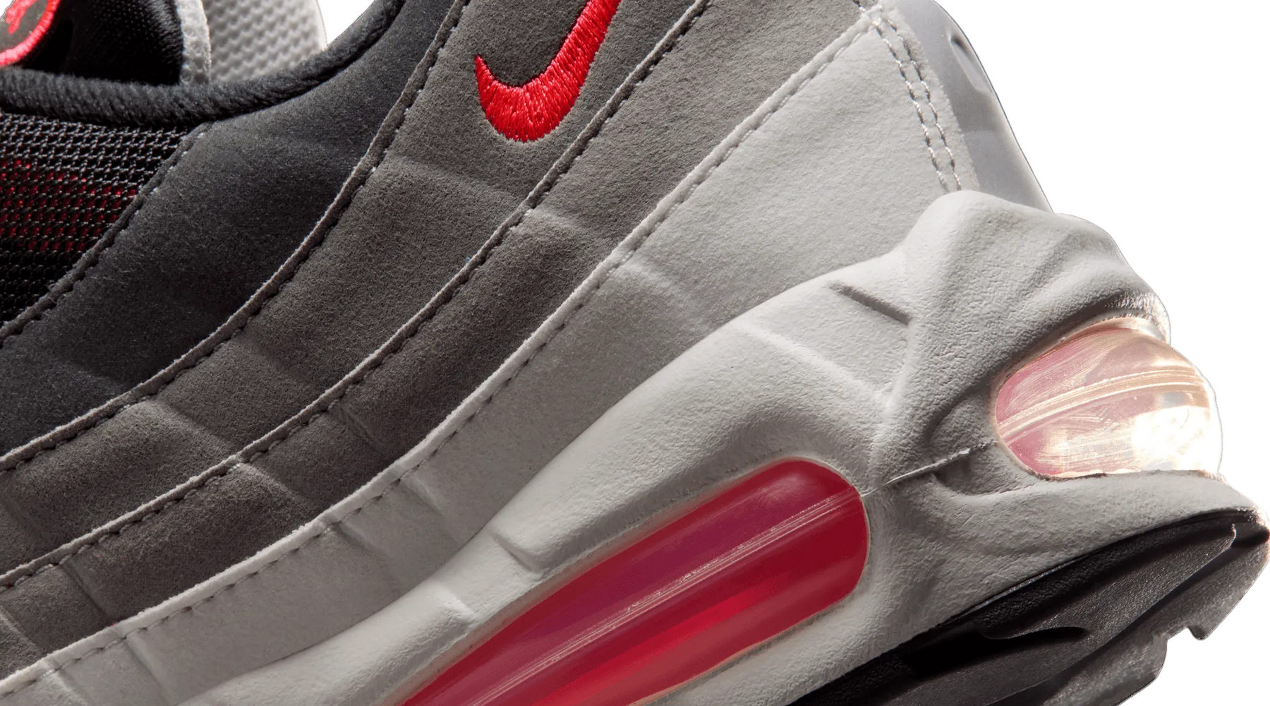AIR MAX 95 BIG BUBBLE PREMIUM ANTHRACITE / SOLAR RED