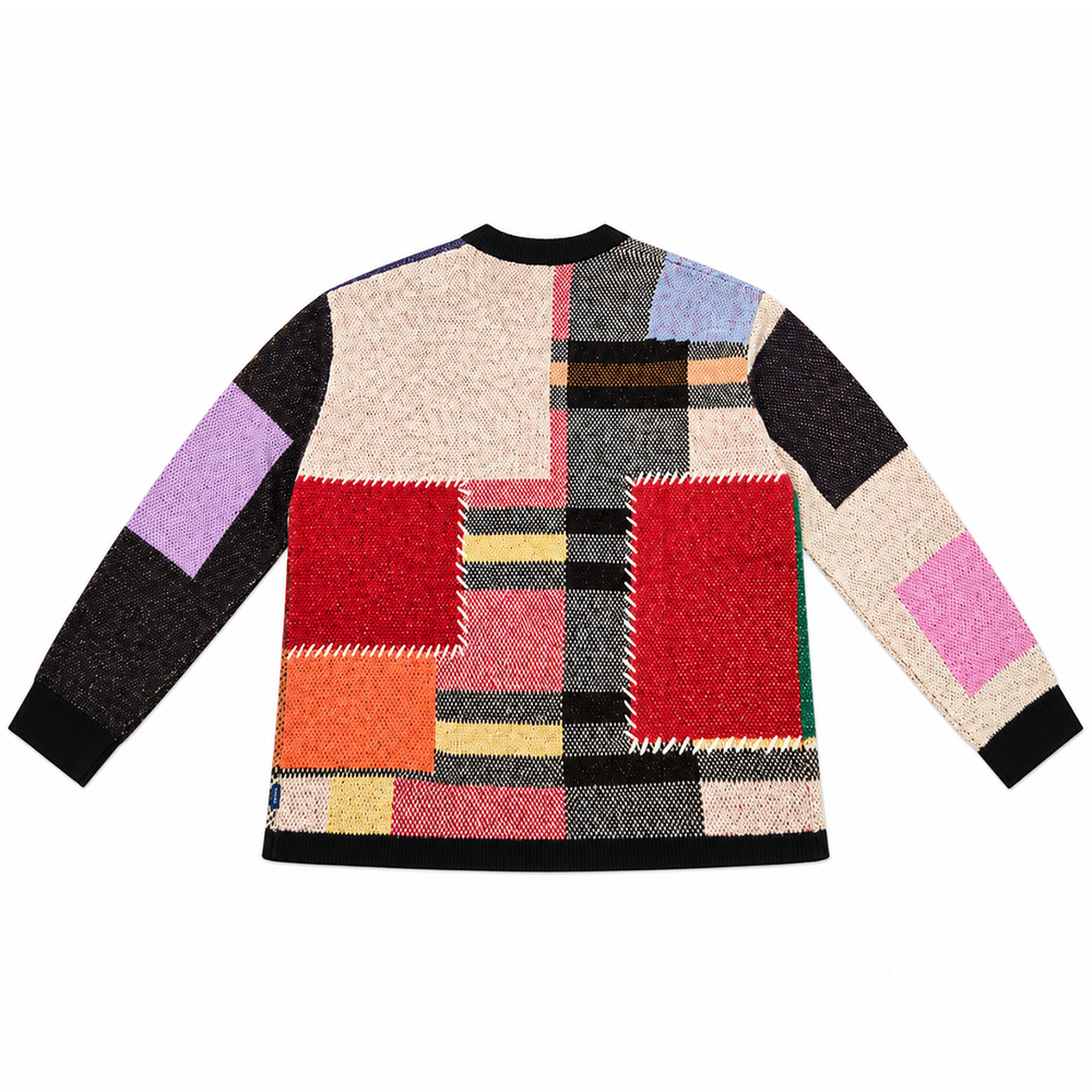 PATCHWORK SWEATER MULTI