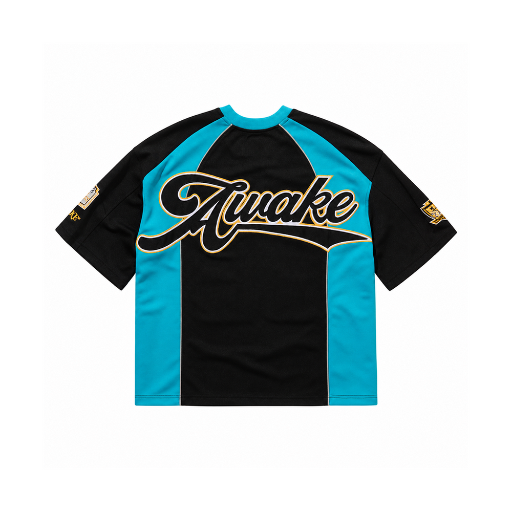 SCRIPT FOOTBALL JERSEY BLACK