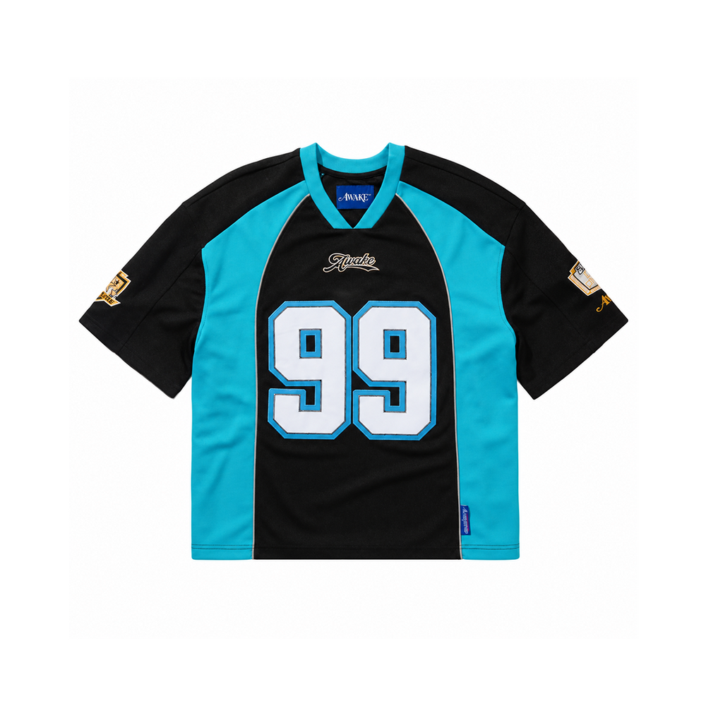 SCRIPT FOOTBALL JERSEY BLACK