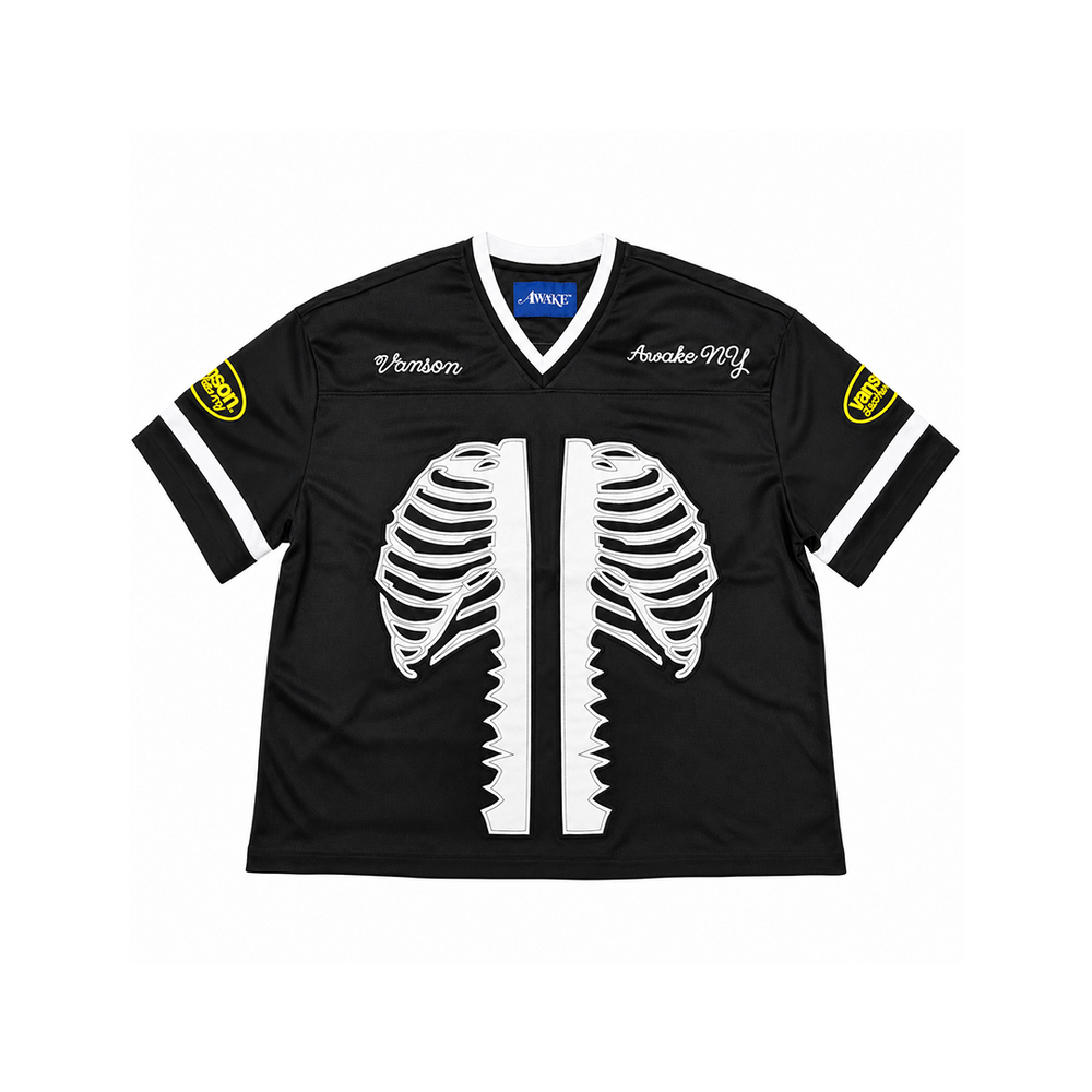 VANSON FOOTBALL JERSEY BLACK