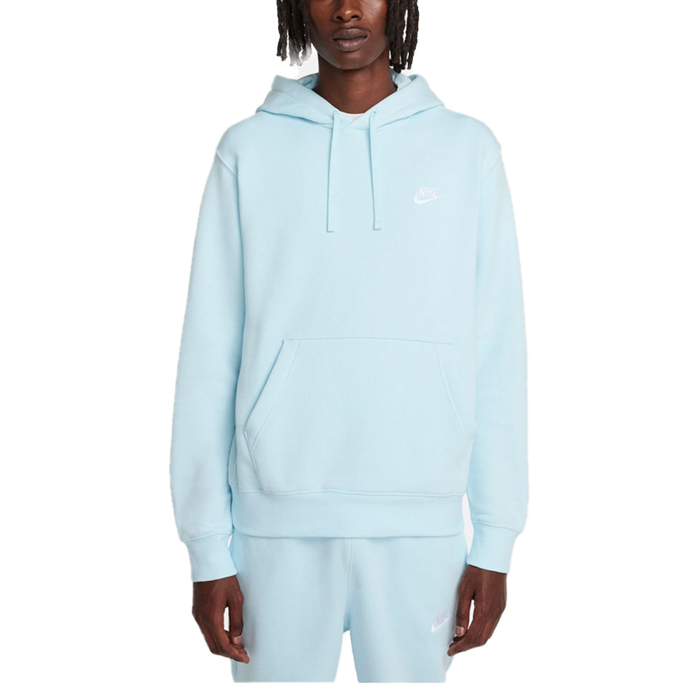 SPORTSWEAR CLUB FLEECE PULLOVER HOODIE GLACIER BLUE