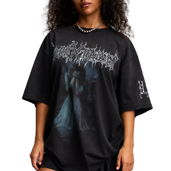 LLORONA TEE VINTAGE BLACK