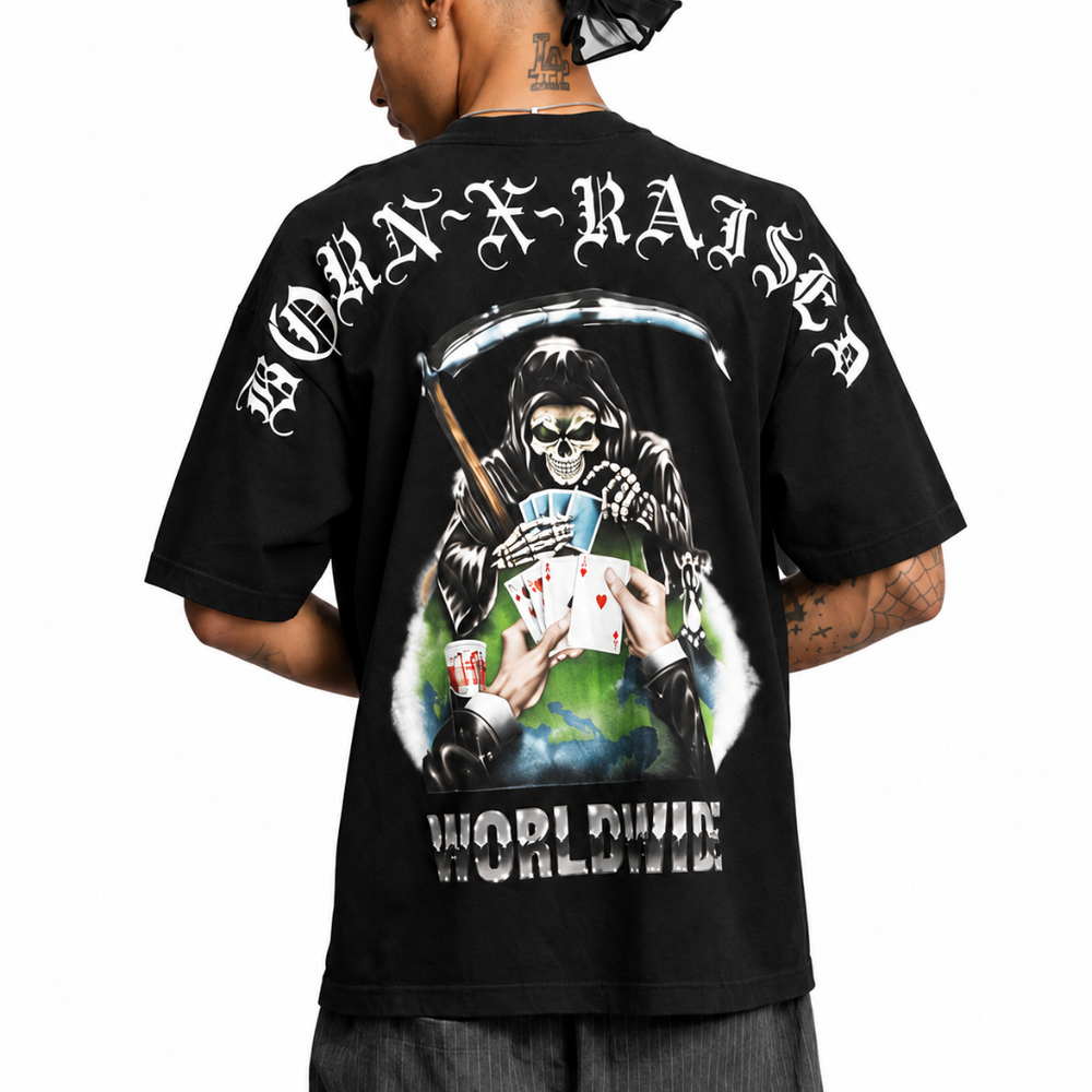TWO PAIR TEE BLACK